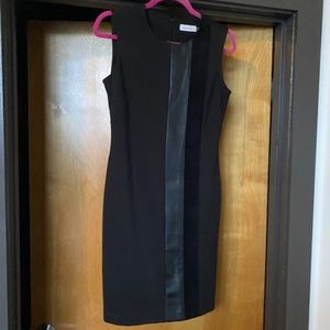 Black Sleeveless Sheath Dress
